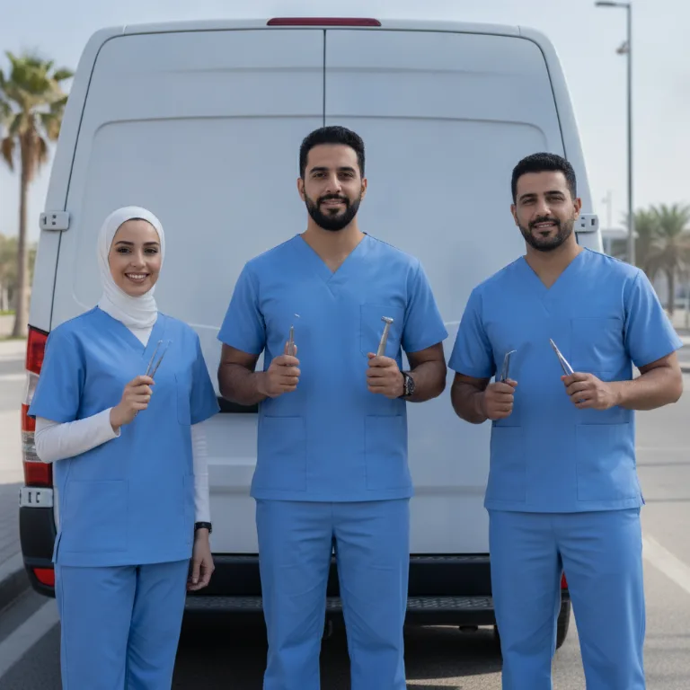 Dentist team in Abu Dhabi